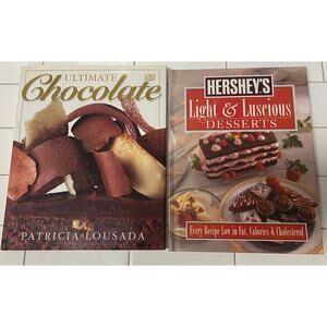 Set of 2 Desserts Cookbooks